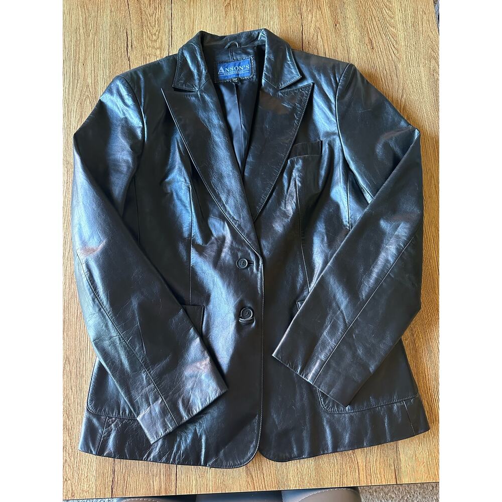 Ansons Herrenhaus Vintage Leather Jacket Size 11/12